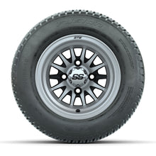 10” GTW Medusa Black and Machined Wheels with Fusion Street Tires – Set of 4
