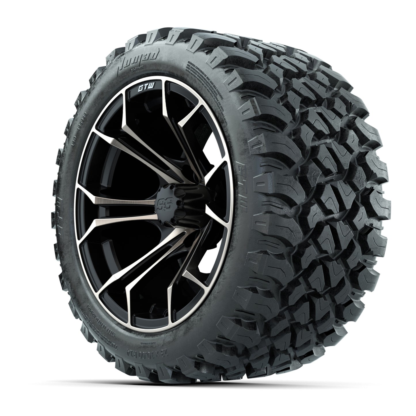 GTW Spyder Bronze/Matte Black 14 in Wheels with 23x10-14 GTW Nomad All-Terrain Tires – Full Set