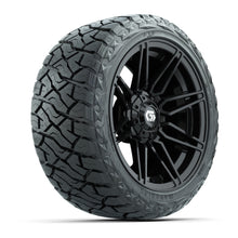GTW Stealth Gloss Black 14 in Wheels with 23x10.00-R14 Maverick All-Terrain Tires – Full Set