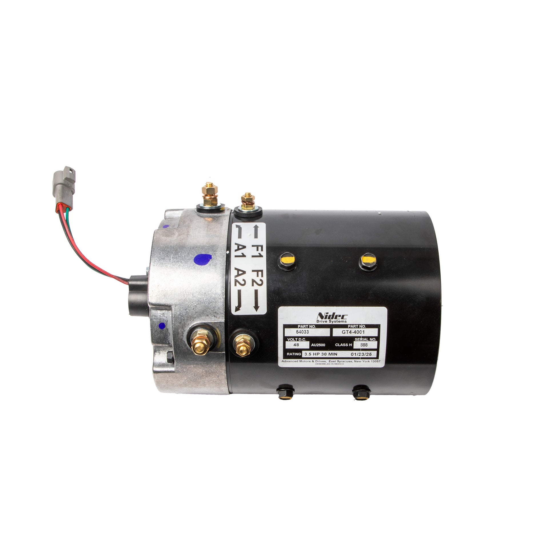 EZGO TXT 48-Volt AMD Shunt Motor (Years 2010-Up)