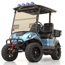 RedDot Yamaha G29/Drive Tinted 1/4″ Fold-Down Windshield with Vents (Years 2007-2016)
