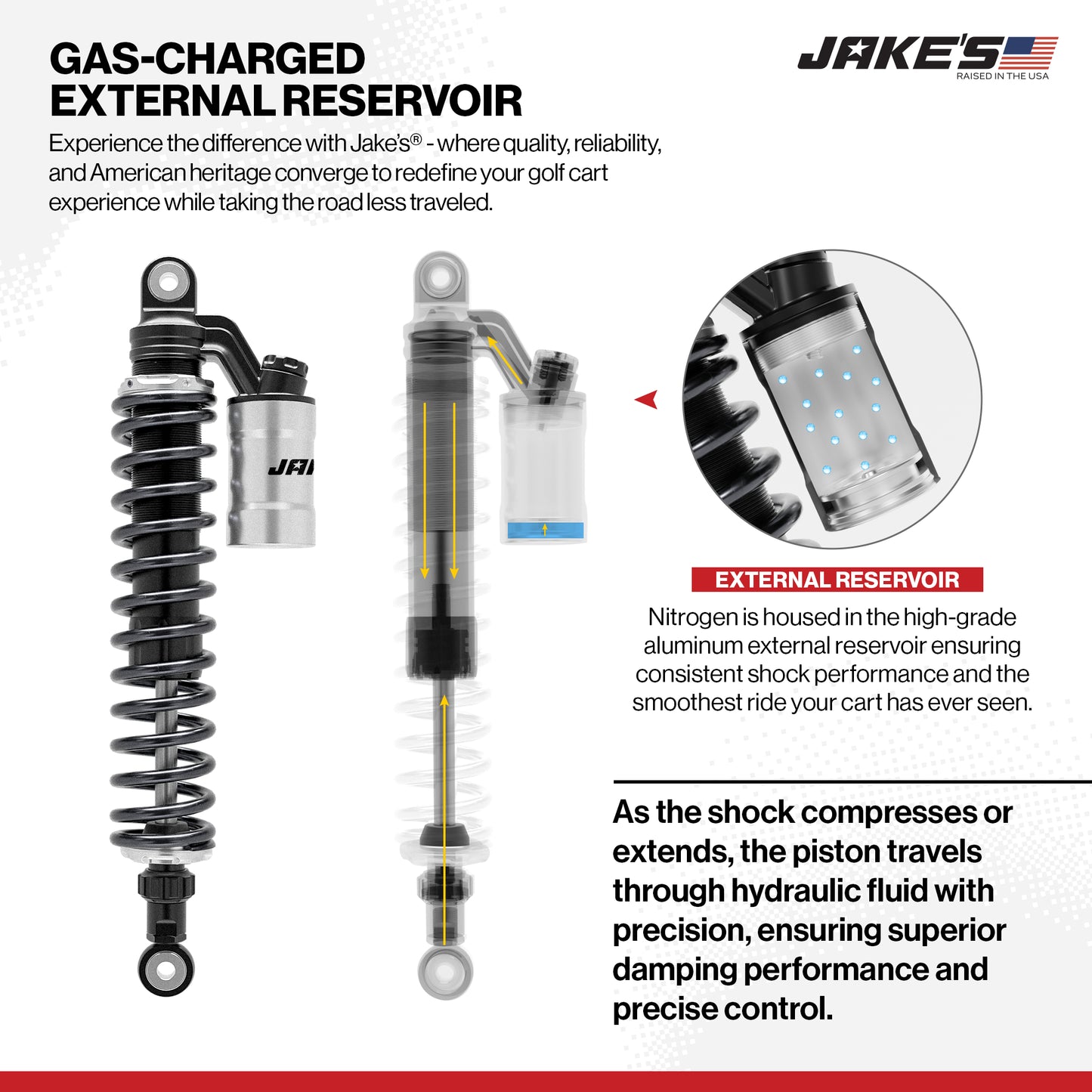 Jake's Yamaha Drive2 Electric Long Travel Kit (Years 2017-Up)