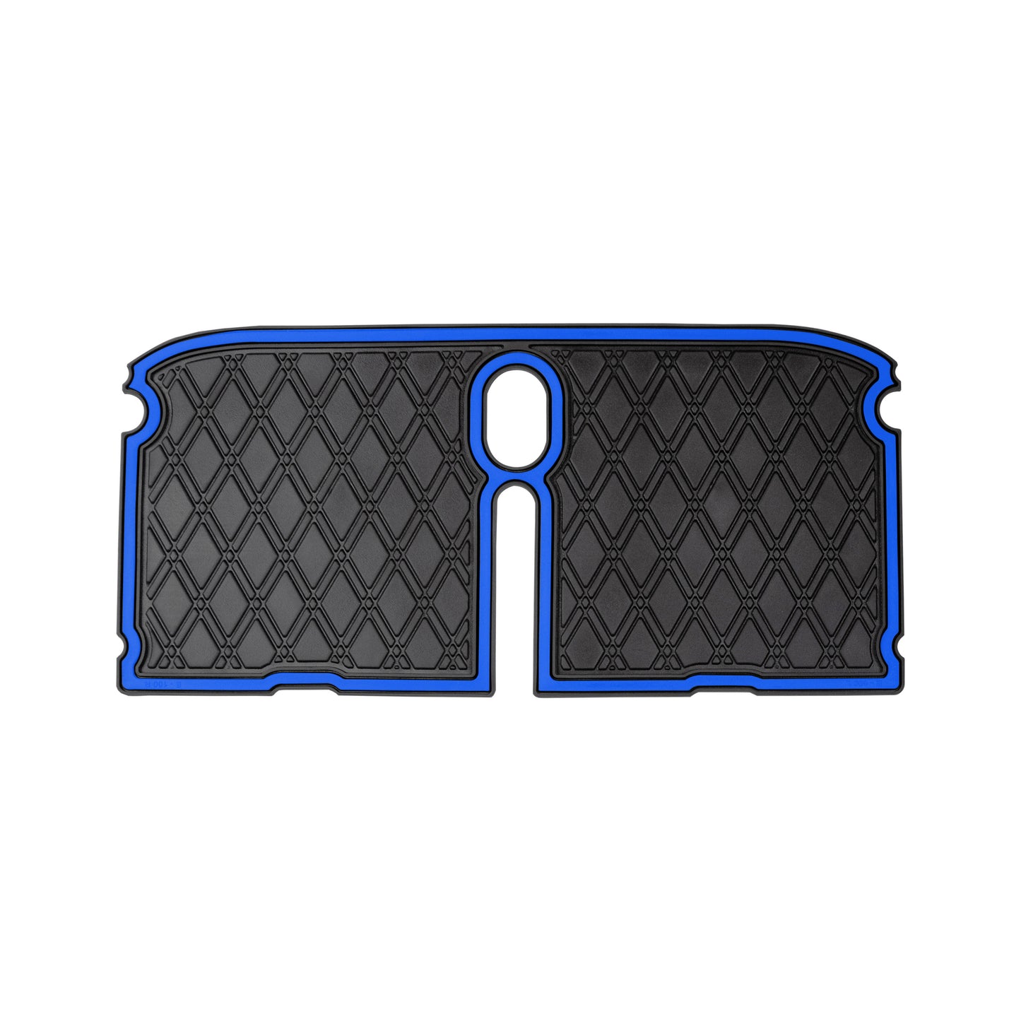 Xtreme Bag Well Mats for EZGO RXV Bag Well Mats - Black/Blue