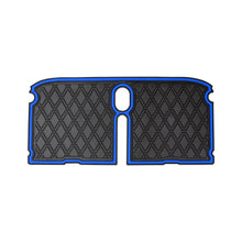 Xtreme Bag Well Mats for EZGO RXV Bag Well Mats - Black/Blue