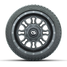 GTW® Volt Gunmetal 12 in Wheels with 205/30-12 Fusion Street Tires – Full Set