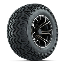 GTW® Spyder Matte Black/Bronze 12 in Wheels with 23X10.5-12 Predator All-Terrain Tires – Full Set