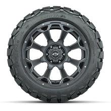 Set of (4) 14 in GTW Raven Wheels with 22x10-14 GTW Timberwolf All-Terrain Tires