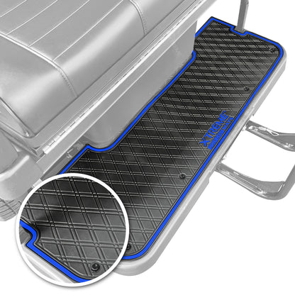 Xtreme Floor Mats for Evolution Classic Pro, Plus 4 Rear Seat Mat - Black/Blue
