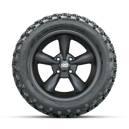 GTW Godfather Matte Grey 14 in Wheels with 23x10.00-14 Rogue All Terrain Tires - Full Set