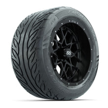 Set of (4) 14 in GTW Vortex Wheels with 255/45-R14 Fusion GTR Street Tires