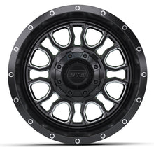 14” GTW Volt Black & Machined Wheel