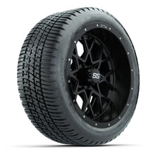 Set of (4) 14 in GTW Vortex Wheels with 205/30-14 Fusion Street Tires