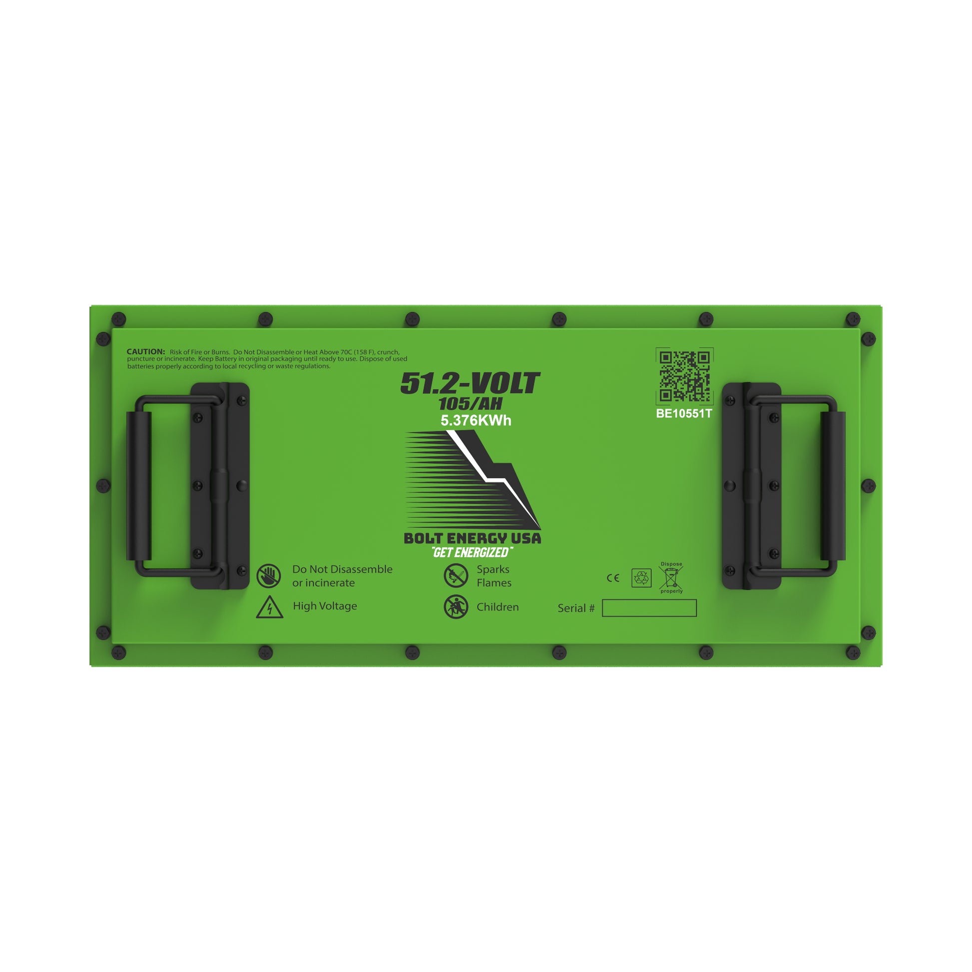 Bolt Energy MadJax Ascent 51V 105AH Thin Heated Standard Battery Kit