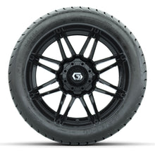 GTW Stealth Gloss Black 14 in Wheels with 225/30-14 Mamba Street Tires – Full Set