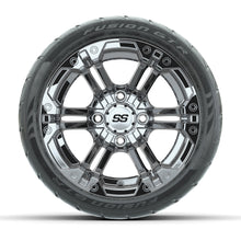 Set of (4) 12 in GTW Specter Wheels with 215/40-R12 Fusion GTR Street Tires