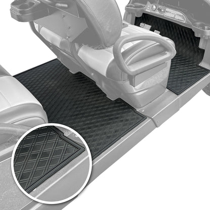 Xtreme Floor Mats for Club Car Onward - All Black Set