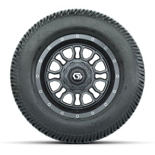 GTW® Volt Gunmetal 12 in Wheels with 255/50-12 Excel Classic Street Tires – Full Set