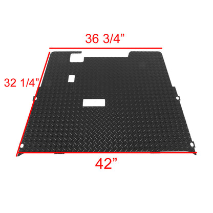 GTW® E-Z-GO TXT Replacement Diamond Plated Floormat