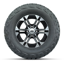 GTW Specter Black/Machined 12 in Wheels with 23x10.00-R12 Maverick All-Terrain Tires – Full Set