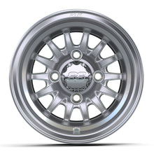 10'' GTW® Medusa Silver with Machined Accents Wheel