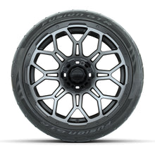 GTW Bravo Matte Gray 15 in Wheels with 215/40-R15 Fusion GTR Steel Belt Radial Street Tires – Full Set