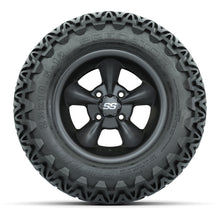 GTW® Godfather Matte Gray 12 in Wheels with 23X10.5-12 Predator All-Terrain Tires – Full Set
