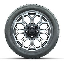 Set of (4) 14 in GTW Bravo Wheels with 225/30-14 Mamba Street Tires
