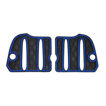 Xtreme Bag Well Mats for Yamaha Drive2 - Black/Blue