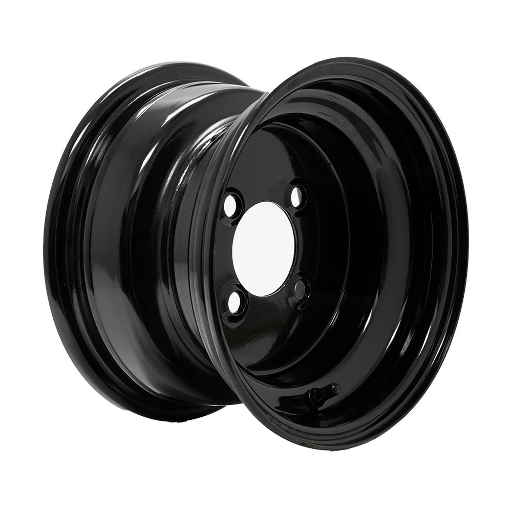 10'' Black Steel Wheel (Centered)