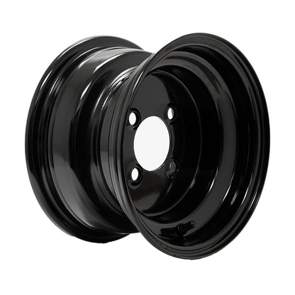 10'' Black Steel Wheel (Centered)