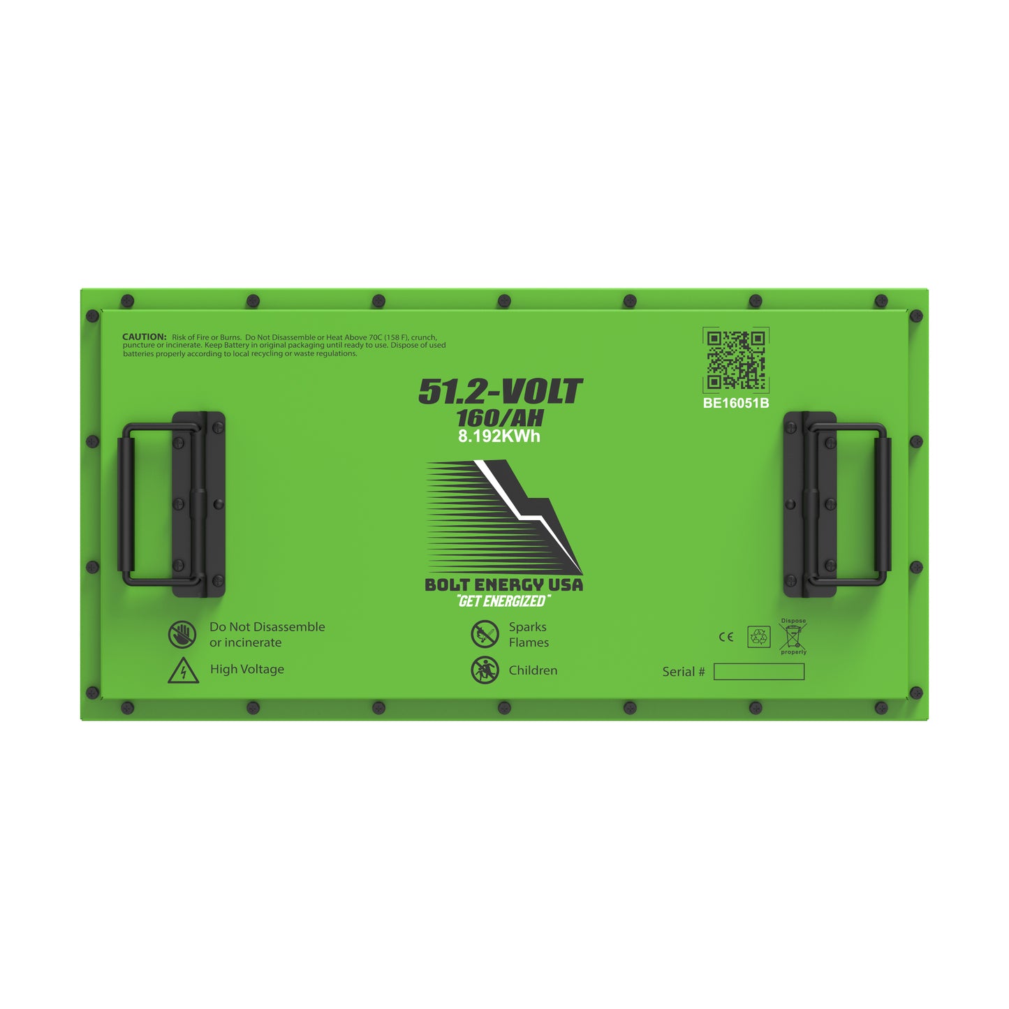 Bolt Energy Gorilla EV 51V 160AH Heated Standard Battery Kit