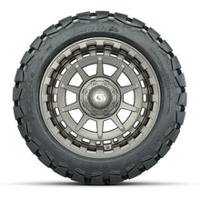 GTW® Barricade Satin Bronze 14 in Wheels with 22x10-14 Timberwolf All-Terrain Tires – Full Set