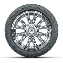 GTW Stellar Chrome 14 in Wheels with 23x10.00-R14 Maverick All-Terrain Tires – Full Set