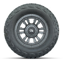 GTW Shogun Gloss Gunmetal 12 in Wheels with 23x10.00-R12 Maverick All-Terrain Tires – Full Set