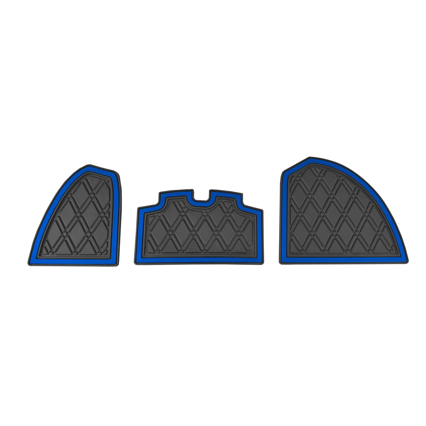 Xtreme Dash Mats for Club Car Precedent & Onward - Black/Blue