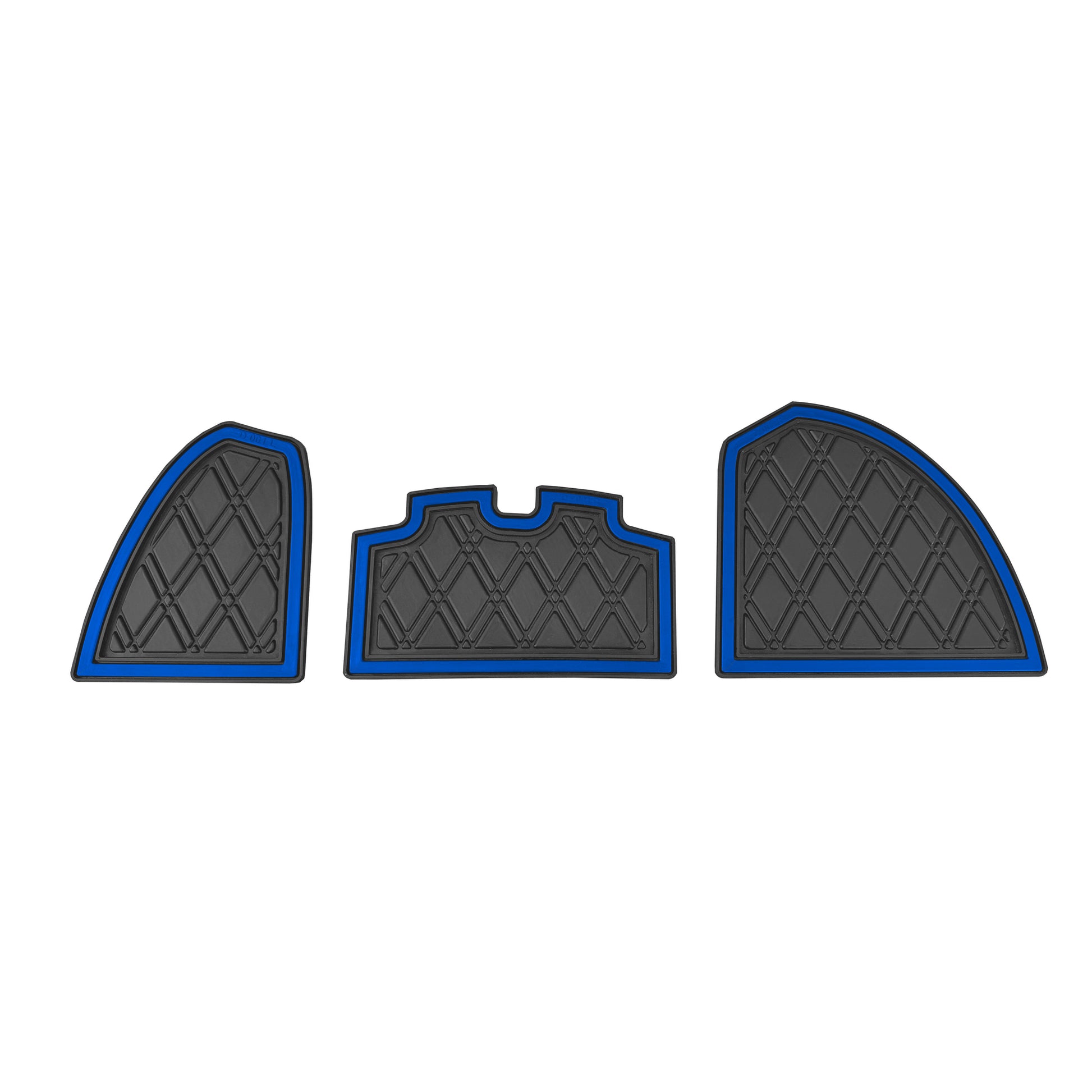Xtreme Dash Mats for Club Car Precedent & Onward - Black/Blue
