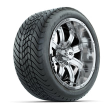 14” GTW Tempest Chrome Wheels with Mamba Street Tires – Set of 4