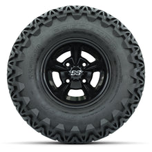 GTW Godfather Black 10 in Wheels with 22x11-10 Predator All-Terrain Tires – Full Set