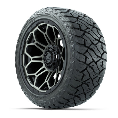 GTW Bravo Matte Bronze 14 in Wheels with 23x10.00-R14 Maverick All-Terrain Tires – Full Set