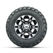GTW Specter Machined/Black 10 in Wheels with 20x10.00-10 Rogue All Terrain Tires – Full Set