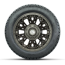 GTW® Stellar Matte Bronze 12 in Wheels with 215/40-12 Excel Classic Street Tires – Full Set