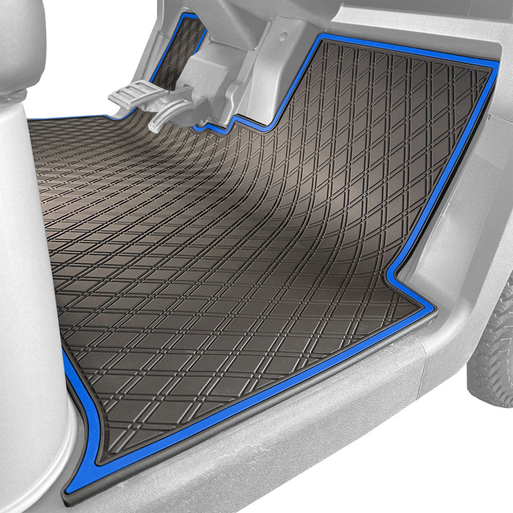 Xtreme Floor Mats for EZGO RXV 2024-Up - Black/Blue