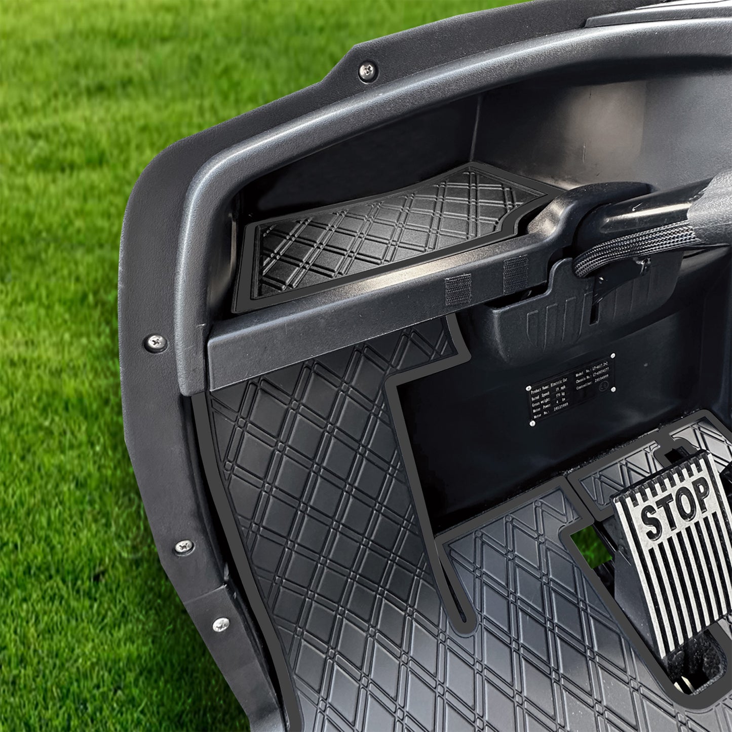 Xtreme Dash Mats for ICON and Advanced EV - All Black
