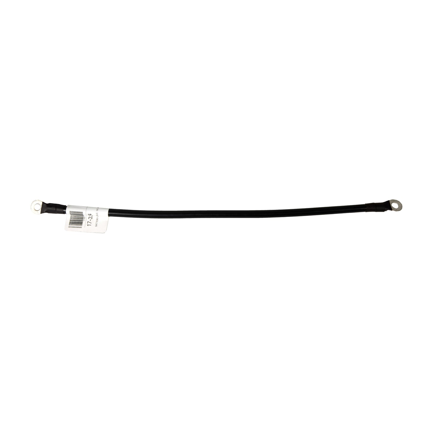 16 Inch 4-Gauge Black Battery Cable