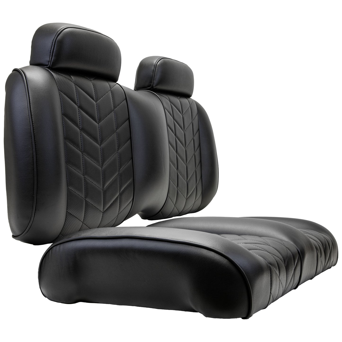 MadJax Aviator Yamaha Drive/Drive2 & ICON Black Front Seat Cushions
