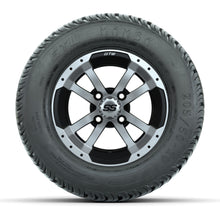 Set of (4) 10 in GTW Storm Trooper Wheels with 205/50-10 Mamba Street Tires
