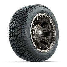 GTW® Stellar Matte Bronze 12 in Wheels with 215/40-12 Excel Classic Street Tires – Full Set