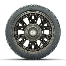 GTW® Stellar Matte Bronze 12 in Wheels with 205/30-12 Fusion Street Tires – Full Set