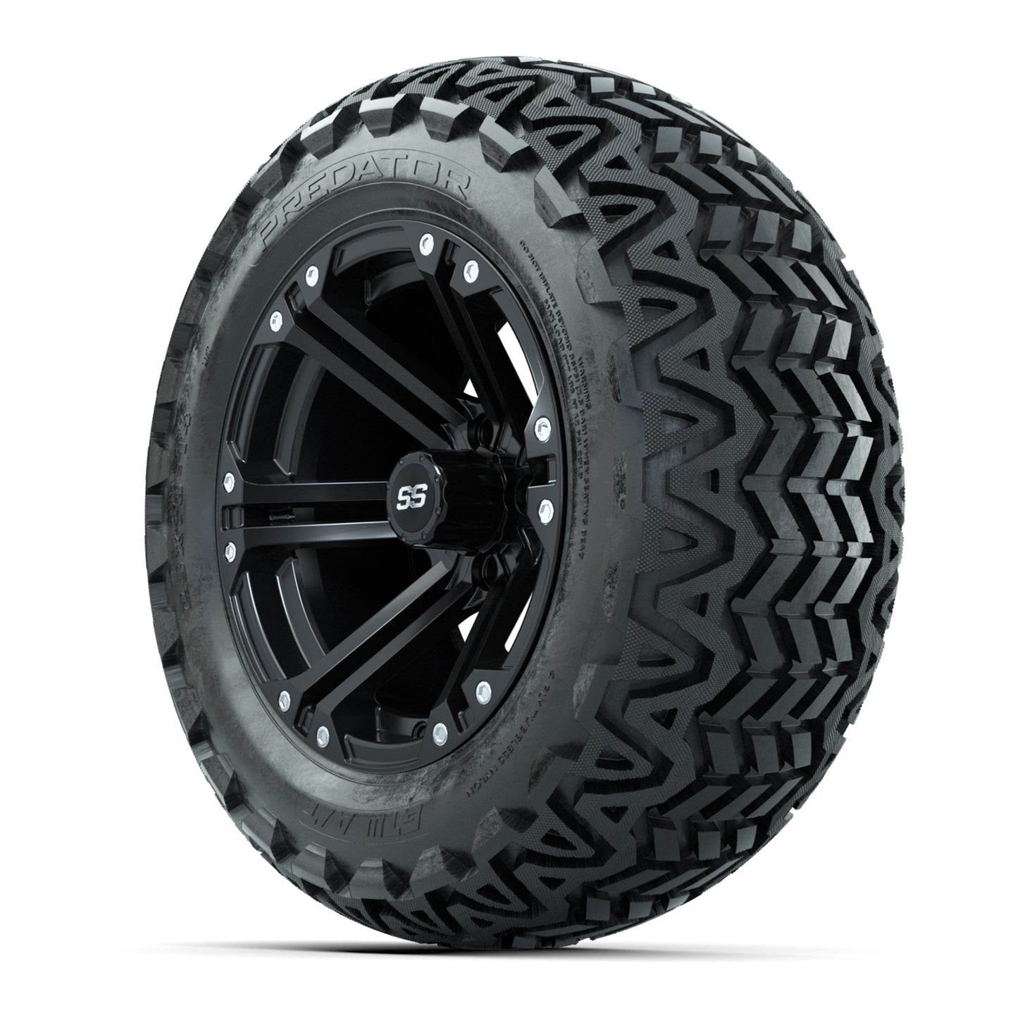 Set of (4) 14 in GTW Specter Wheels with 23x10-14 GTW Predator All-Terrain Tires