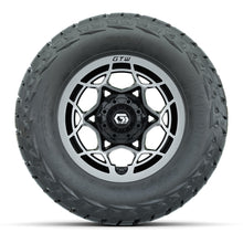 GTW Nexus Black/Machined 12 in Wheels with 23x10.00-R12 Maverick All-Terrain Tires – Full Set